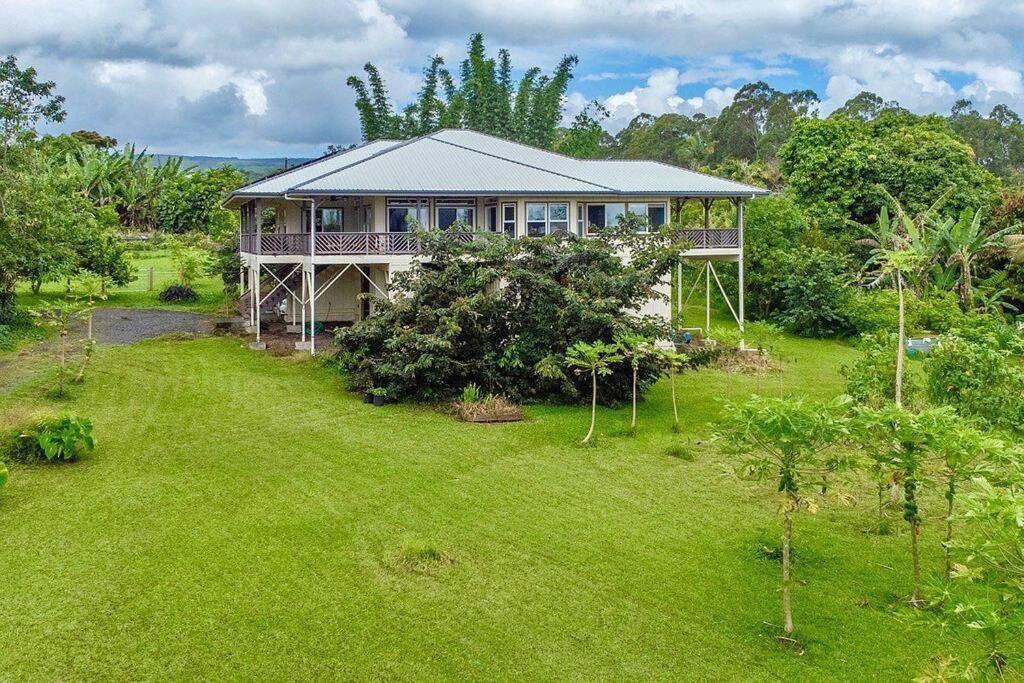 The Honomu House - Gorgeous, Spacious 4Bd2Ba Home Near Waterfalls And Hilo, Sleeps 12! Bagian luar foto