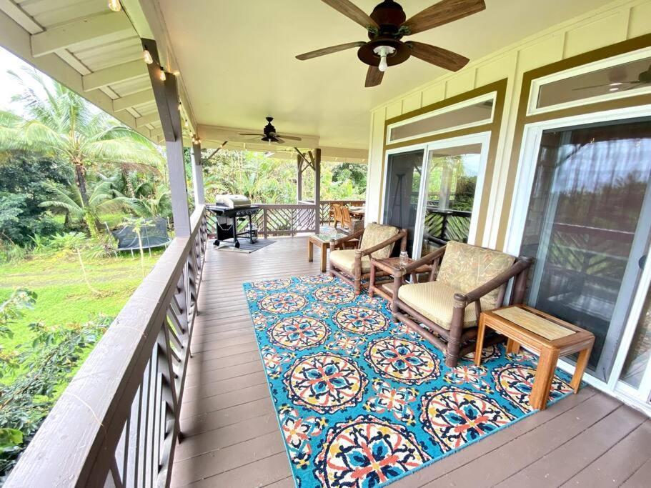 The Honomu House - Gorgeous, Spacious 4Bd2Ba Home Near Waterfalls And Hilo, Sleeps 12! Bagian luar foto