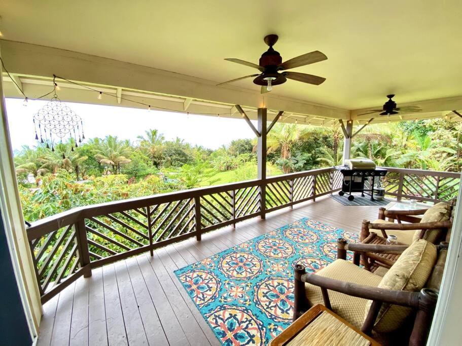 The Honomu House - Gorgeous, Spacious 4Bd2Ba Home Near Waterfalls And Hilo, Sleeps 12! Bagian luar foto